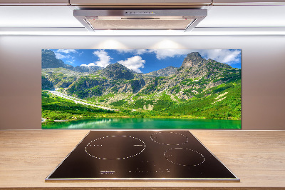 Kitchen splashback Lake in the mountains