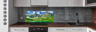 Kitchen splashback Lake in the mountains