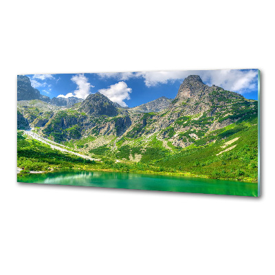 Kitchen splashback Lake in the mountains