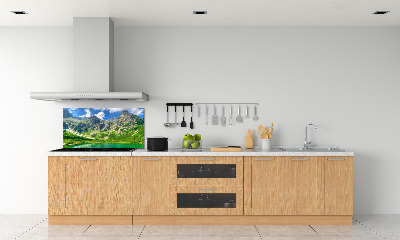 Kitchen splashback Lake in the mountains