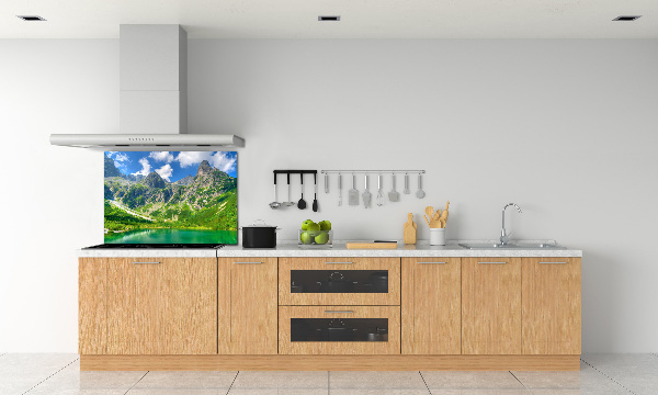 Kitchen splashback Lake in the mountains