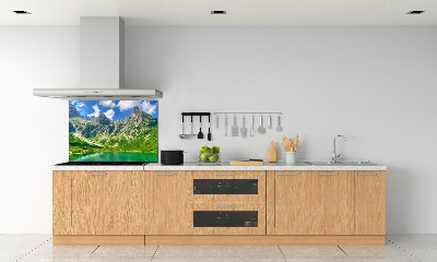 Kitchen splashback Lake in the mountains