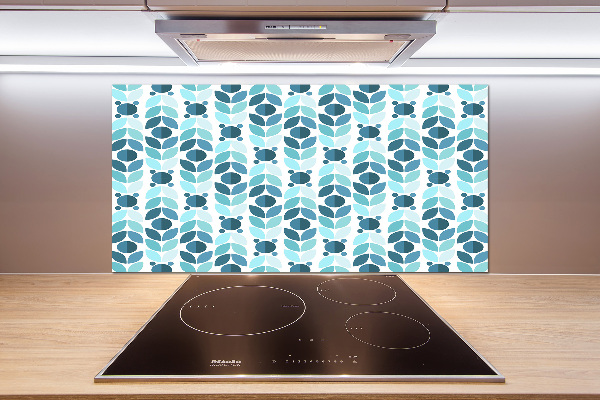 Kitchen splashback Geometric background