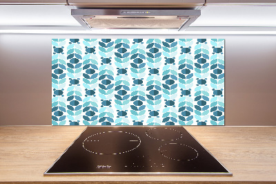 Kitchen splashback Geometric background