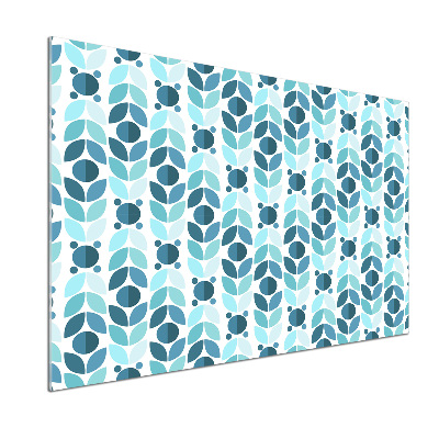 Kitchen splashback Geometric background