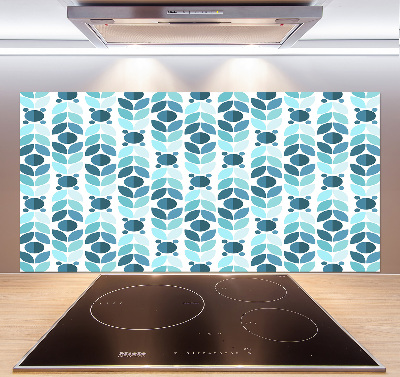 Kitchen splashback Geometric background