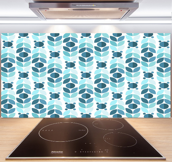 Kitchen splashback Geometric background