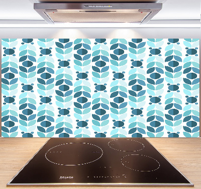 Kitchen splashback Geometric background