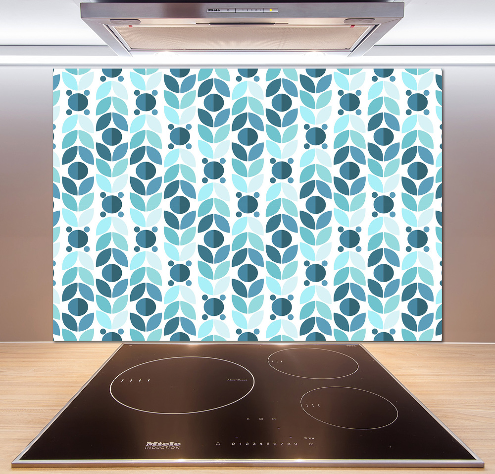 Kitchen splashback Geometric background