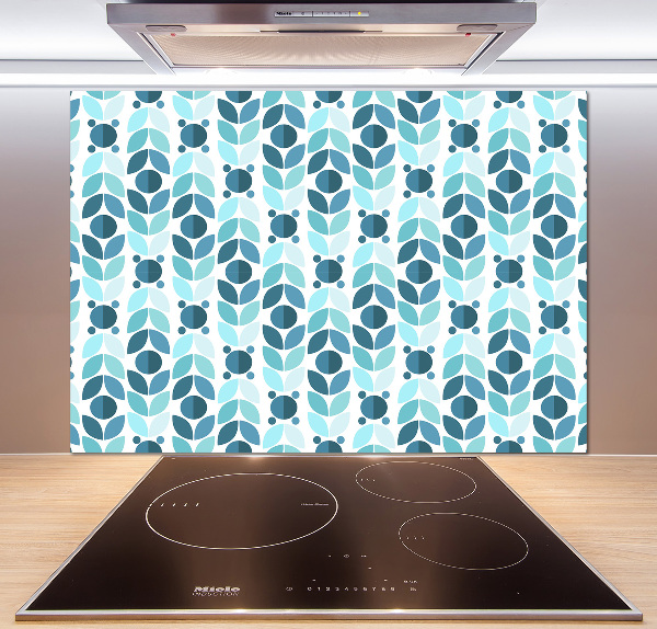 Kitchen splashback Geometric background