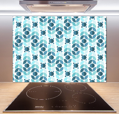 Kitchen splashback Geometric background