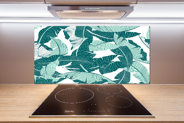 Kitchen splashback Palm trees