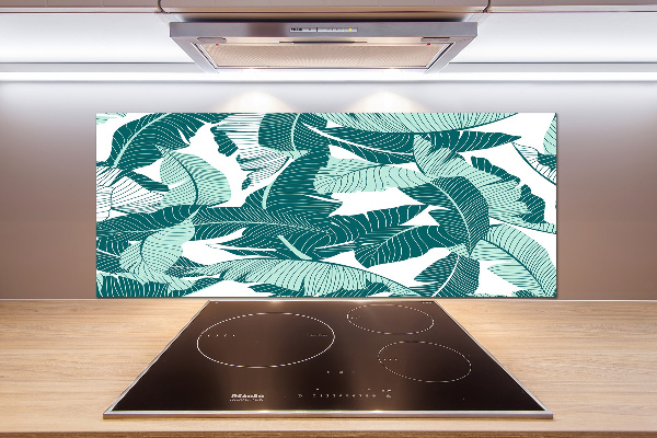 Kitchen splashback Palm trees