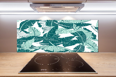 Kitchen splashback Palm trees