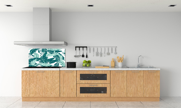 Kitchen splashback Palm trees