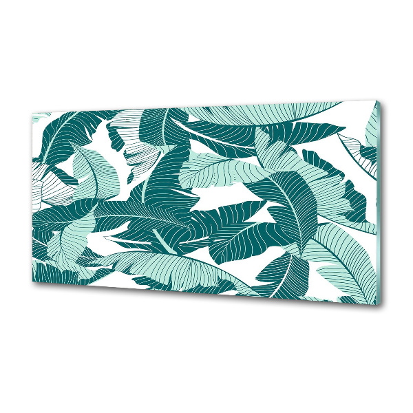 Kitchen splashback Palm trees