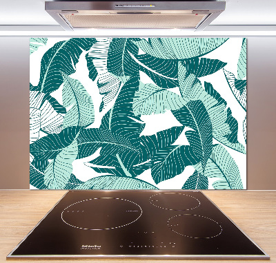 Kitchen splashback Palm trees