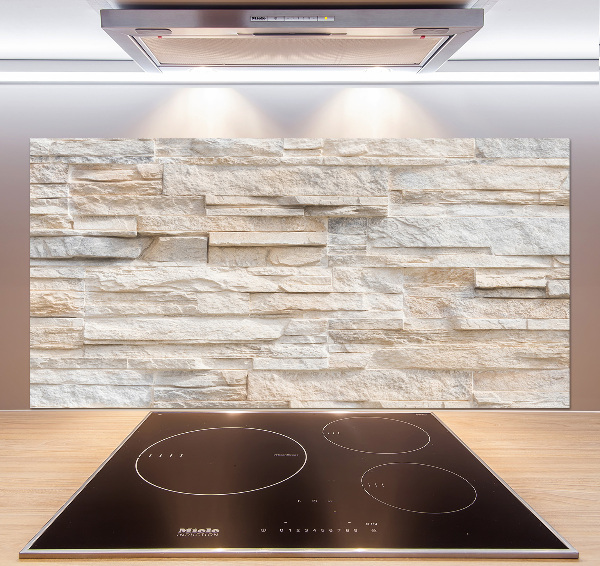 Kitchen splashback Brick wall