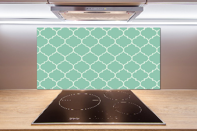 Kitchen splashback Moroccan background