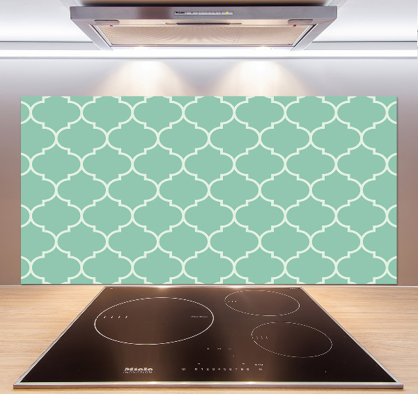 Kitchen splashback Moroccan background