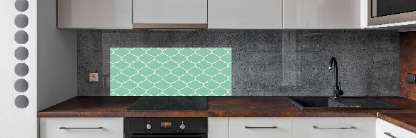 Kitchen splashback Moroccan background