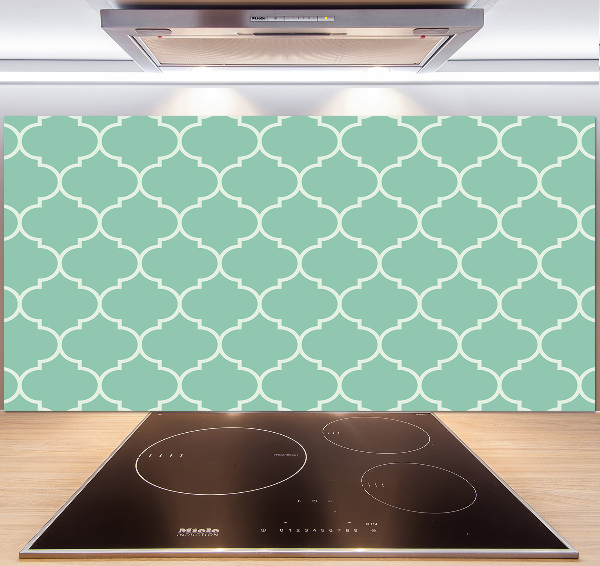 Kitchen splashback Moroccan background