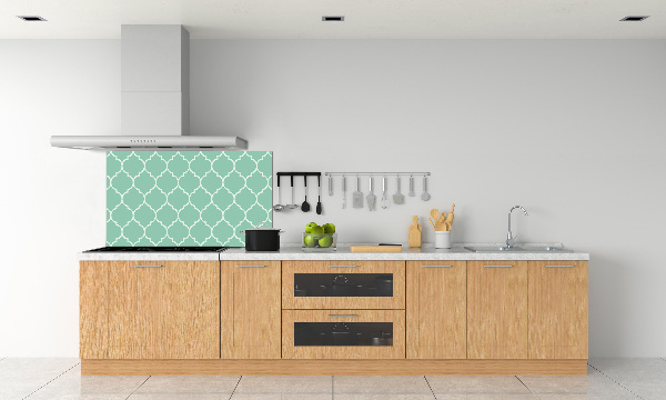 Kitchen splashback Moroccan background