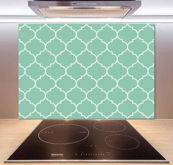 Kitchen splashback Moroccan background