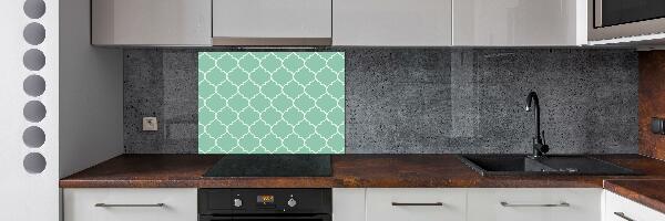 Kitchen splashback Moroccan background