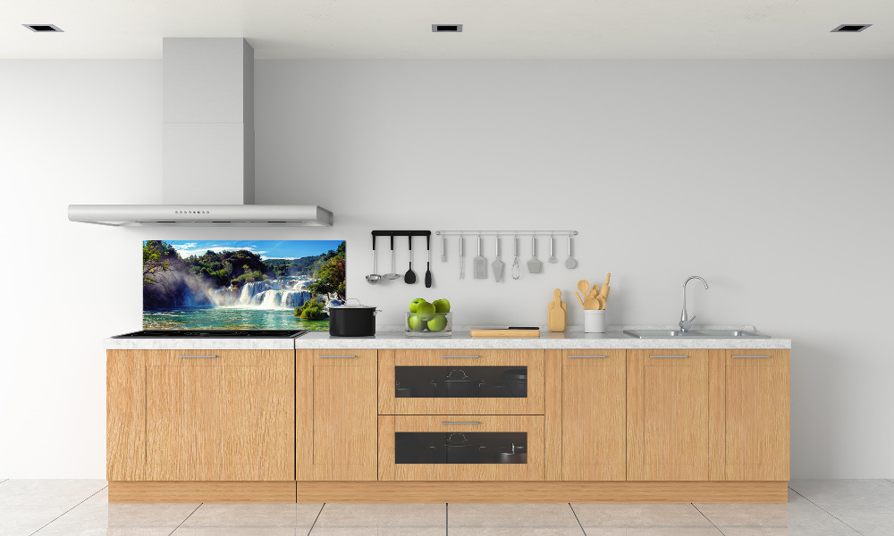 Cooker splashback KRKA waterfalls