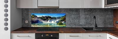 Cooker splashback KRKA waterfalls