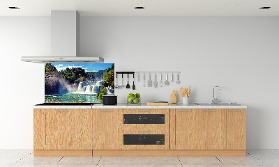 Cooker splashback KRKA waterfalls