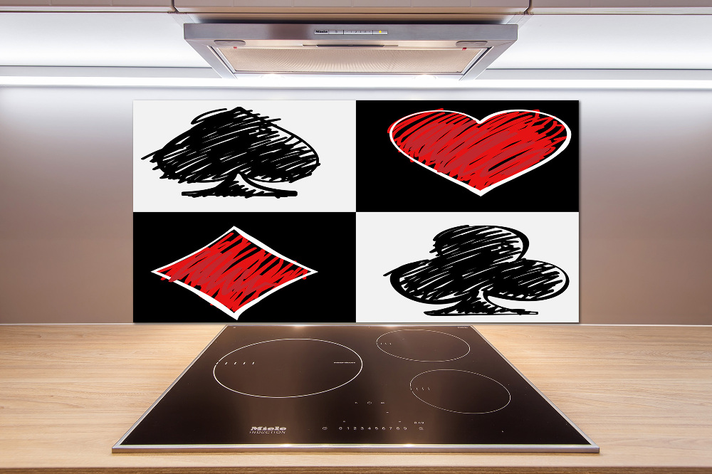 Cooker splashback Card colors