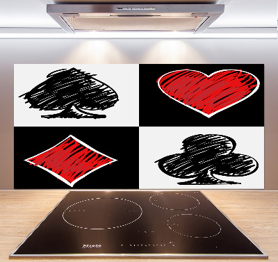 Cooker splashback Card colors