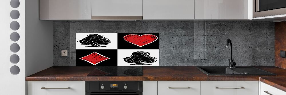 Cooker splashback Card colors