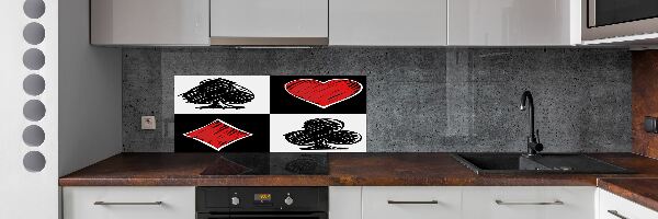 Cooker splashback Card colors