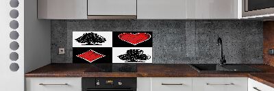 Cooker splashback Card colors