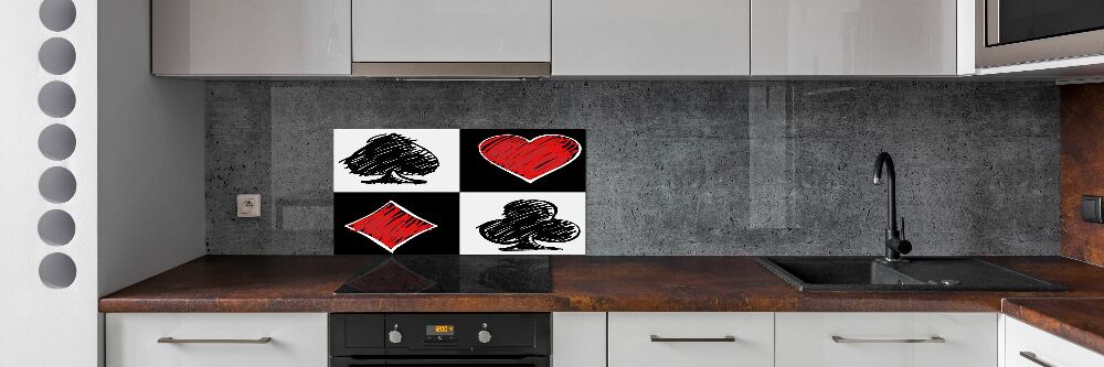 Cooker splashback Card colors