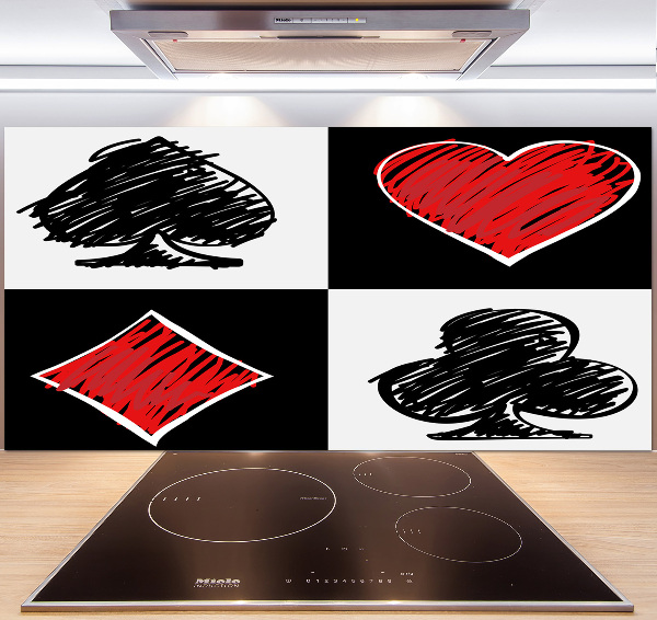 Cooker splashback Card colors