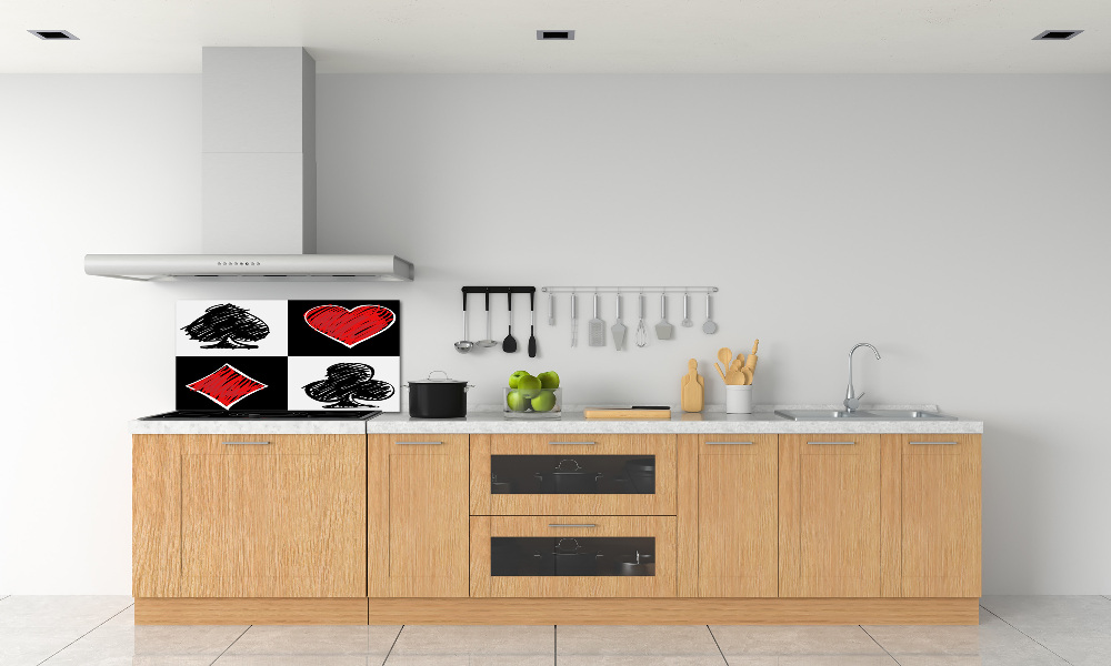 Cooker splashback Card colors