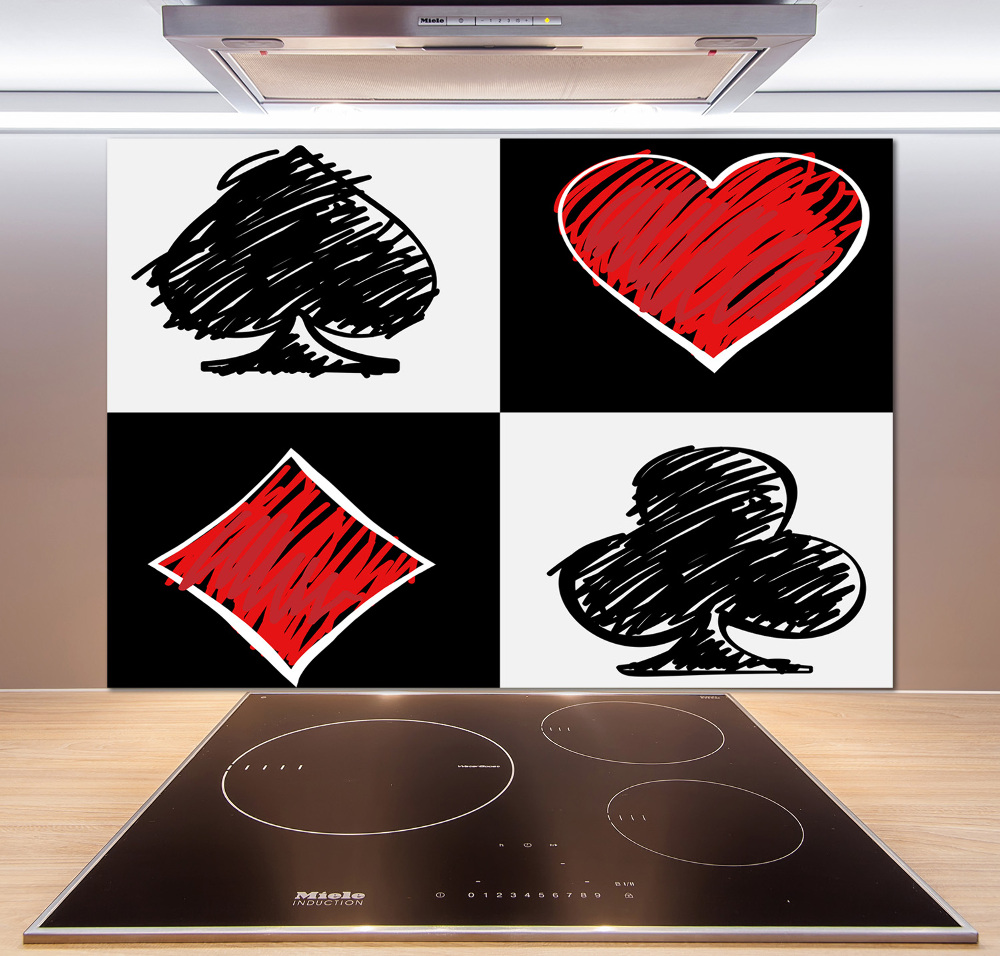 Cooker splashback Card colors