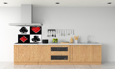 Cooker splashback Card colors