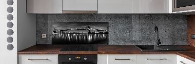 Cooker splashback Manhattan at night