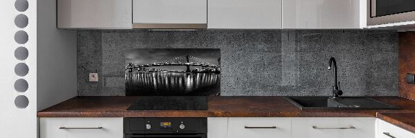 Cooker splashback Manhattan at night