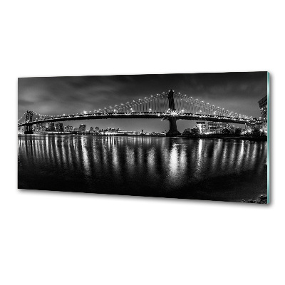 Cooker splashback Manhattan at night