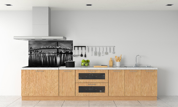 Cooker splashback Manhattan at night