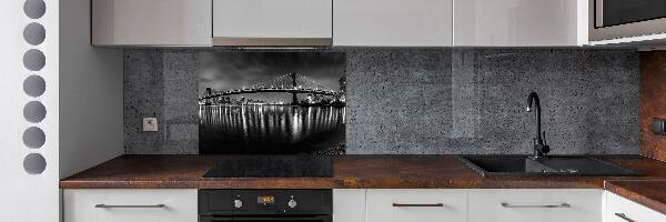 Cooker splashback Manhattan at night