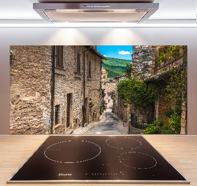 Cooker splashback Charming street