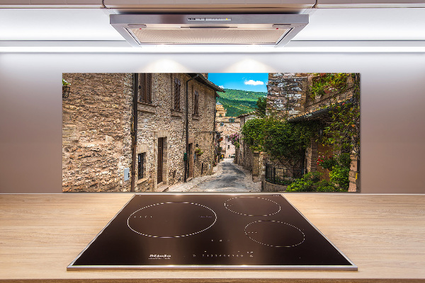 Cooker splashback Charming street