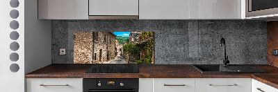 Cooker splashback Charming street